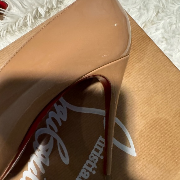 Authentic Christian Louboutin, Tibur 100 Patent - Picture 7 of 13